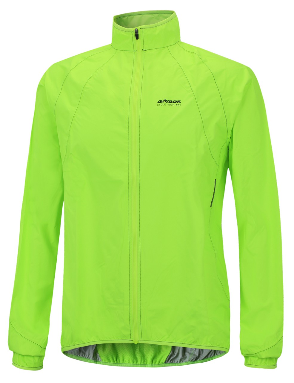 NUCKILY Herren Fahrradjacke Leichte Anti-UV Jersey Winddicht Wasserabweisend Mantel Laufen Windbreaker Regenmantel Outdoor Sportbekleidung