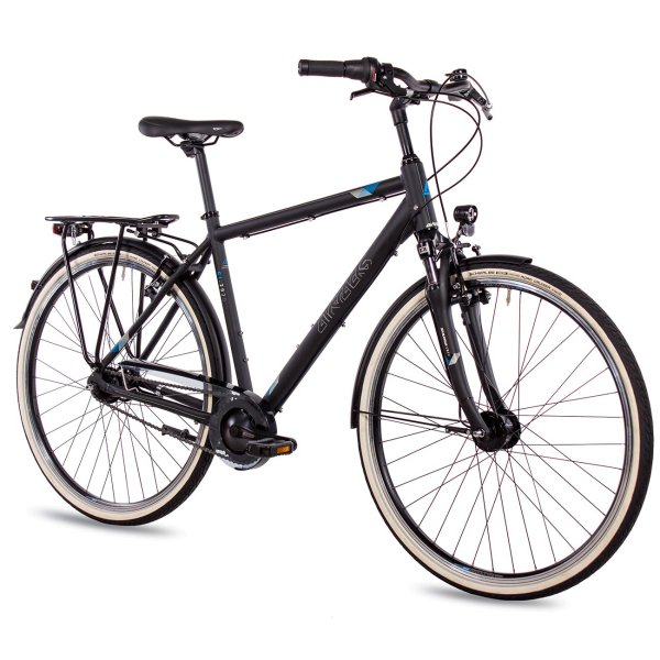 Herren City Fahrrad 28 Zoll Cityrad 52cm CI.2820 Shimano Nexus 7 Schwarz Matt